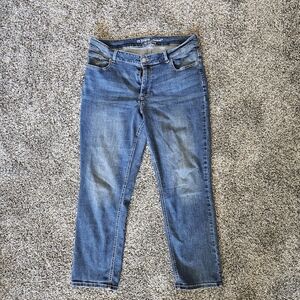 Womens Maurices M Jeans, high-rise curvy, size 16w short